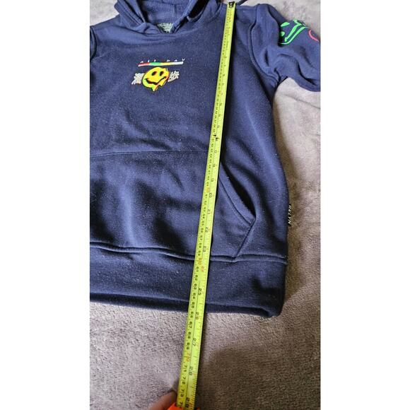 Brooklyn Cloth Mfg‎ Drip All Day navy hoody, men's size Small - Picture 8 of 10